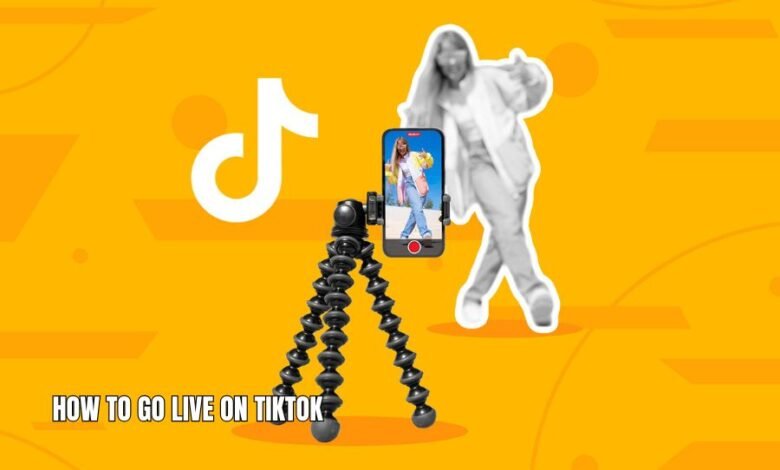 how to go live on tiktok